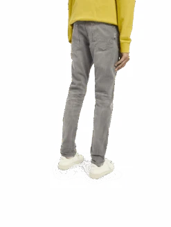 Scotch & Soda Ralston Slim Fit Jeans | Stone And Sand -Scotch & Soda 125358 Cement 20Melange NHD BCK 80e8a5c7 0593 417d b75a 939c4559901e