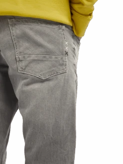 Scotch & Soda Ralston Slim Fit Jeans | Stone And Sand -Scotch & Soda 125358 Cement 20Melange NHD DTL af4a9cc6 5625 461f 8dac d7b294b59048