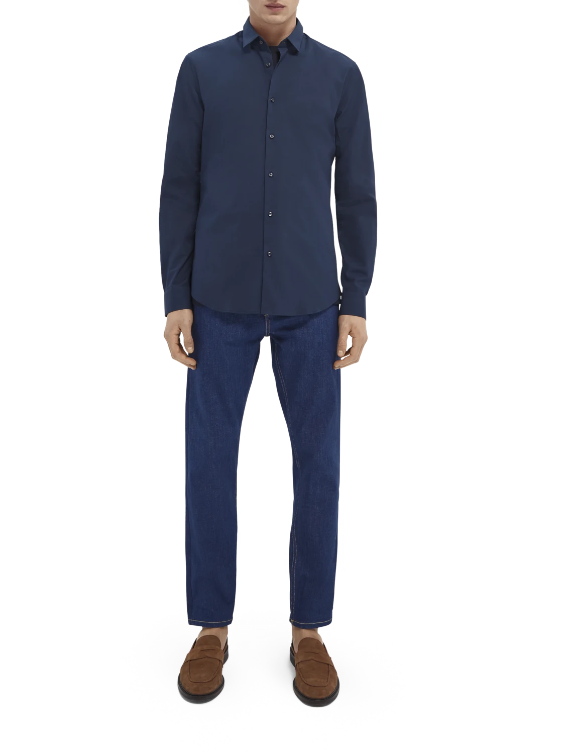 Scotch & Soda Classic Stretch Shirt | Slim Fit 4 Scotch & Soda Classic Stretch Shirt | Slim Fit - Image 2