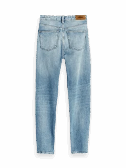 Scotch & Soda The Keeper Mid Rise Slim Fit Jeans | Turquoise -Scotch & Soda 148168 Turquoise BCK