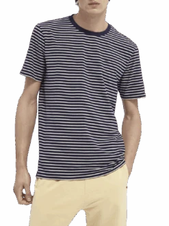 Scotch & Soda Classic Striped T-Shirt