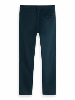 Scotch & Soda Mott Super-Slim Fit Classic Twill Chino -Scotch & Soda 158347 Arctic 20Teal BCK