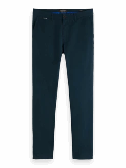 Scotch & Soda Mott Super-Slim Fit Classic Twill Chino -Scotch & Soda 158347 Arctic 20Teal FNT