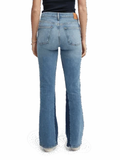 Scotch & Soda Charm Flared Jeans - Peace Of Blauw 12 Scotch & Soda Charm Flared Jeans - Peace Of Blauw -Scotch & Soda 164329 Peace 20Of 20Blauw NHD BCK