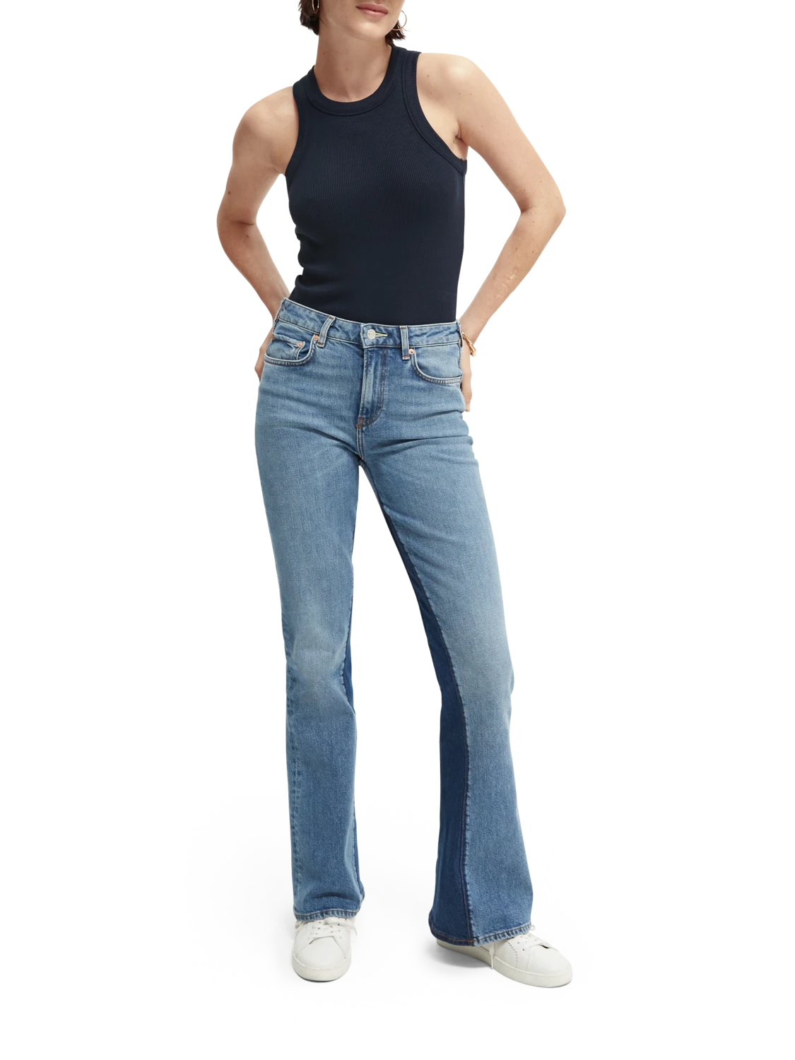 Scotch & Soda Charm Flared Jeans - Peace Of Blauw 4 Scotch & Soda Charm Flared Jeans - Peace Of Blauw - Image 2