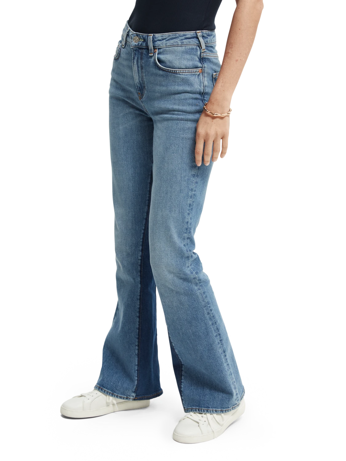 Scotch & Soda Charm Flared Jeans - Peace Of Blauw 9 Scotch & Soda Charm Flared Jeans - Peace Of Blauw - Image 7