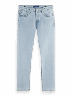Scotch & Soda Ralston Regular Slim-Fit Jeans – Wind Stripped -Scotch & Soda 164366 Wind 20Stripped FNT
