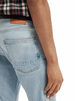Scotch & Soda Ralston Regular Slim-Fit Jeans – Wind Stripped -Scotch & Soda 164366 Wind 20Stripped NHD DTL2
