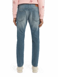 Scotch & Soda Ralston Regular Slim-Fit Jeans – Grassland -Scotch & Soda 164369 Grassland NHD BCK
