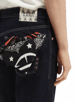 Scotch & Soda Elvis Vert Organic Jeans — Jail House Rock -Scotch & Soda 164383 Jail 20House 20Rock NHD DTL1