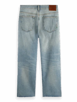 Scotch & Soda The Vert Cropped Organic Cotton Jeans — Remade Classic -Scotch & Soda 164384 Remade 20Classic BCK