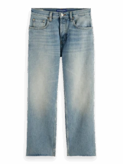 Scotch & Soda The Vert Cropped Organic Cotton Jeans — Remade Classic -Scotch & Soda 164384 Remade 20Classic FNT