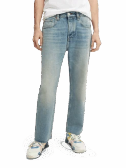 Scotch & Soda The Vert Cropped Organic Cotton Jeans — Remade Classic