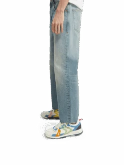 Scotch & Soda The Vert Cropped Organic Cotton Jeans — Remade Classic -Scotch & Soda 164384 Remade 20Classic NHD SDE