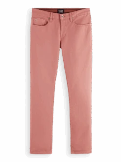 Scotch & Soda Ralston Garment-Dyed Regular Slim-Fit 16 Scotch & Soda Ralston Garment-Dyed Regular Slim-Fit -Scotch & Soda 164430 Elvis 20Rose FNT