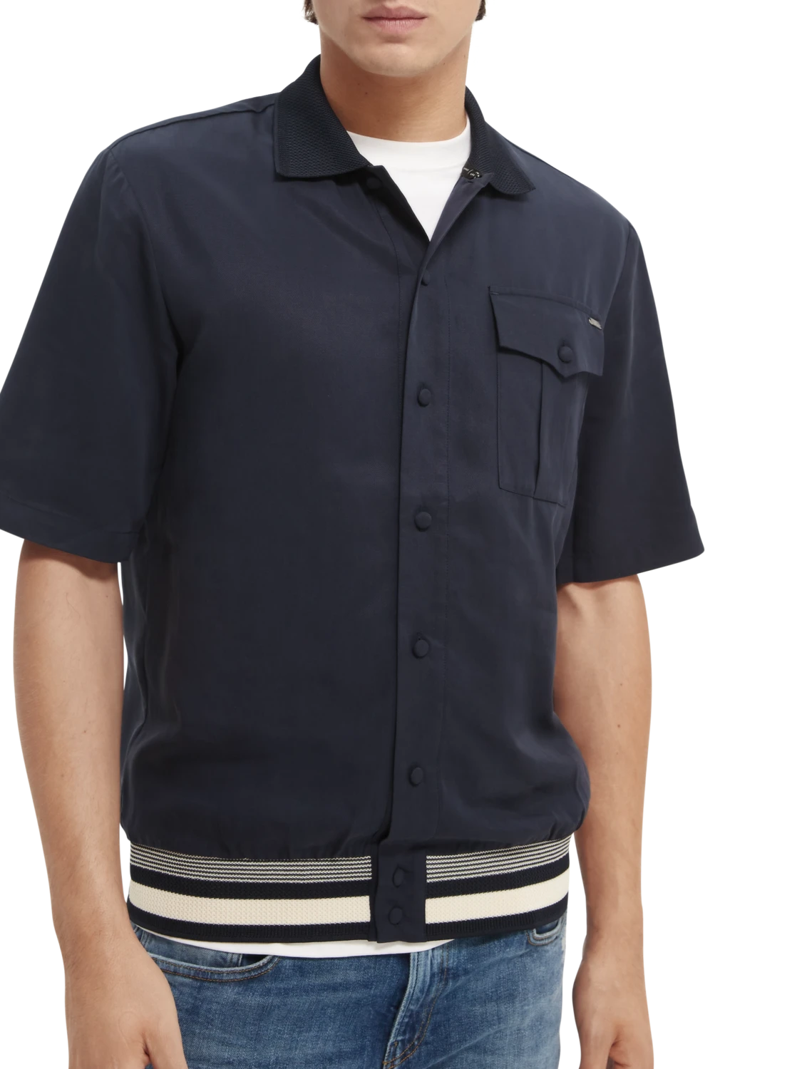 Scotch & Soda Relaxed-Fit Polo Shirt 3 Scotch & Soda Relaxed-Fit Polo Shirt