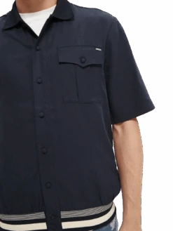 Scotch & Soda Relaxed-Fit Polo Shirt 13 Scotch & Soda Relaxed-Fit Polo Shirt -Scotch & Soda 164541 Night NHD DTL1