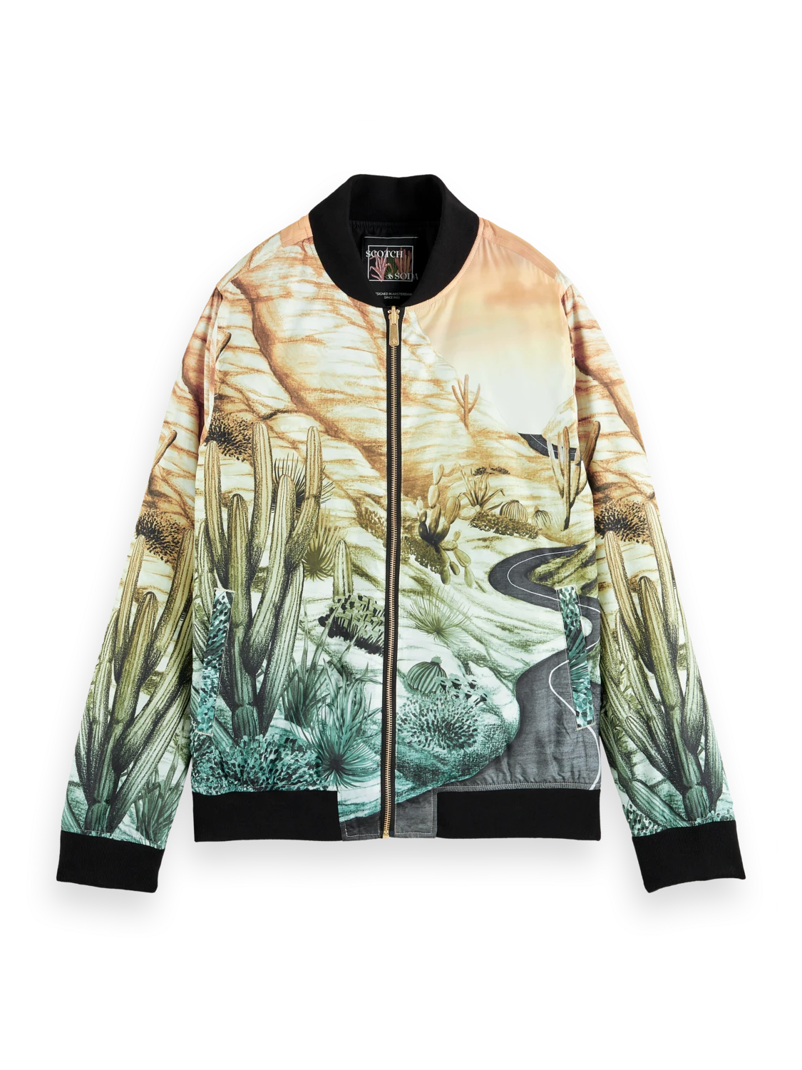 Scotch & Soda Reversible Printed Bomber 7 Scotch & Soda Reversible Printed Bomber - Image 5