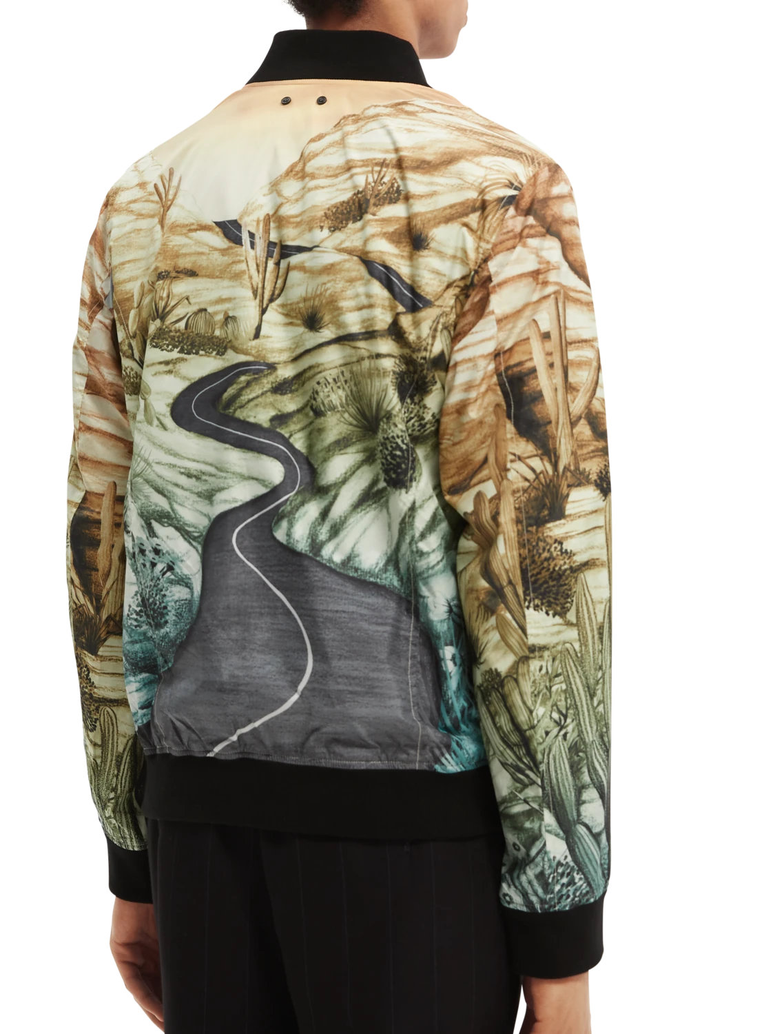 Scotch & Soda Reversible Printed Bomber 5 Scotch & Soda Reversible Printed Bomber - Image 3