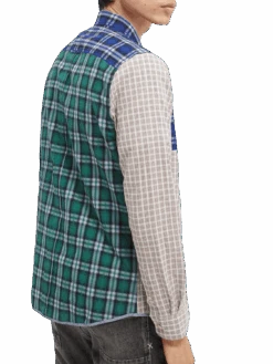 Scotch & Soda Mix & Match Regular-Fit Shirt -Scotch & Soda 164597 Combo 20A NHD BCK