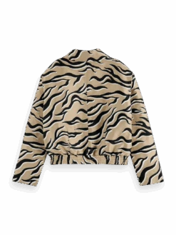 Scotch & Soda Printed Short Jacket 17 Scotch & Soda Printed Short Jacket -Scotch & Soda 164641 Combo 20K BCK