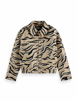 Scotch & Soda Printed Short Jacket 16 Scotch & Soda Printed Short Jacket -Scotch & Soda 164641 Combo 20K FNT