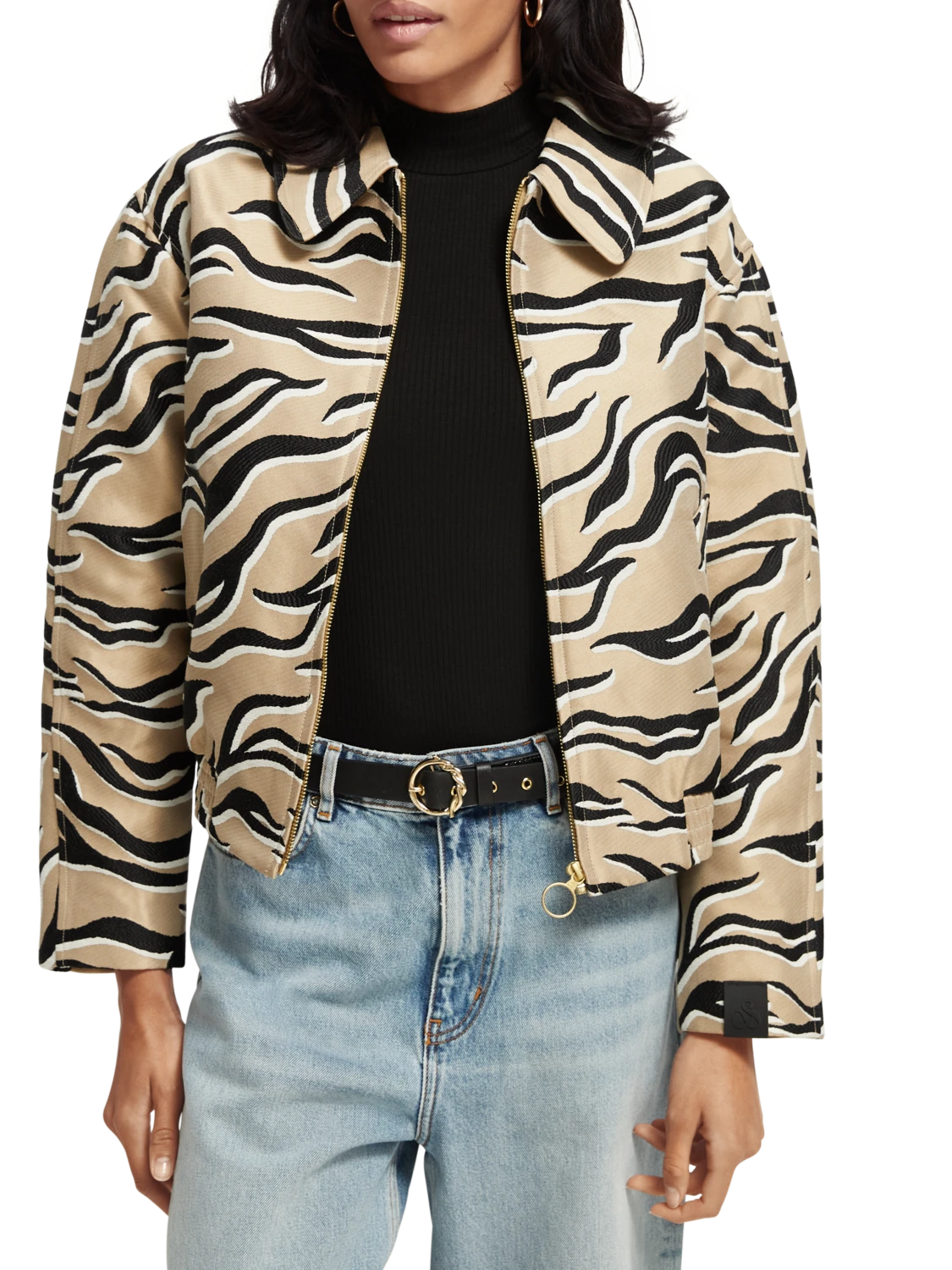 Scotch & Soda Printed Short Jacket 3 Scotch & Soda Printed Short Jacket