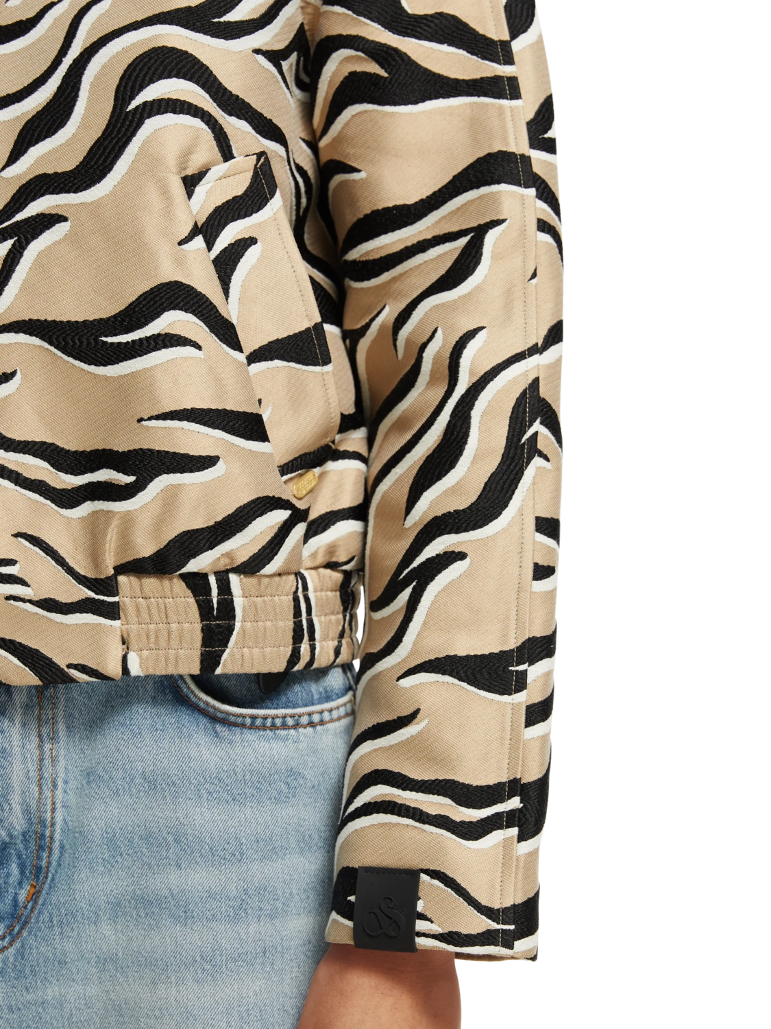 Scotch & Soda Printed Short Jacket 6 Scotch & Soda Printed Short Jacket - Image 4