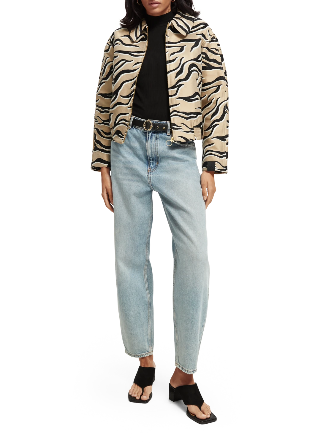 Scotch & Soda Printed Short Jacket 4 Scotch & Soda Printed Short Jacket - Image 2