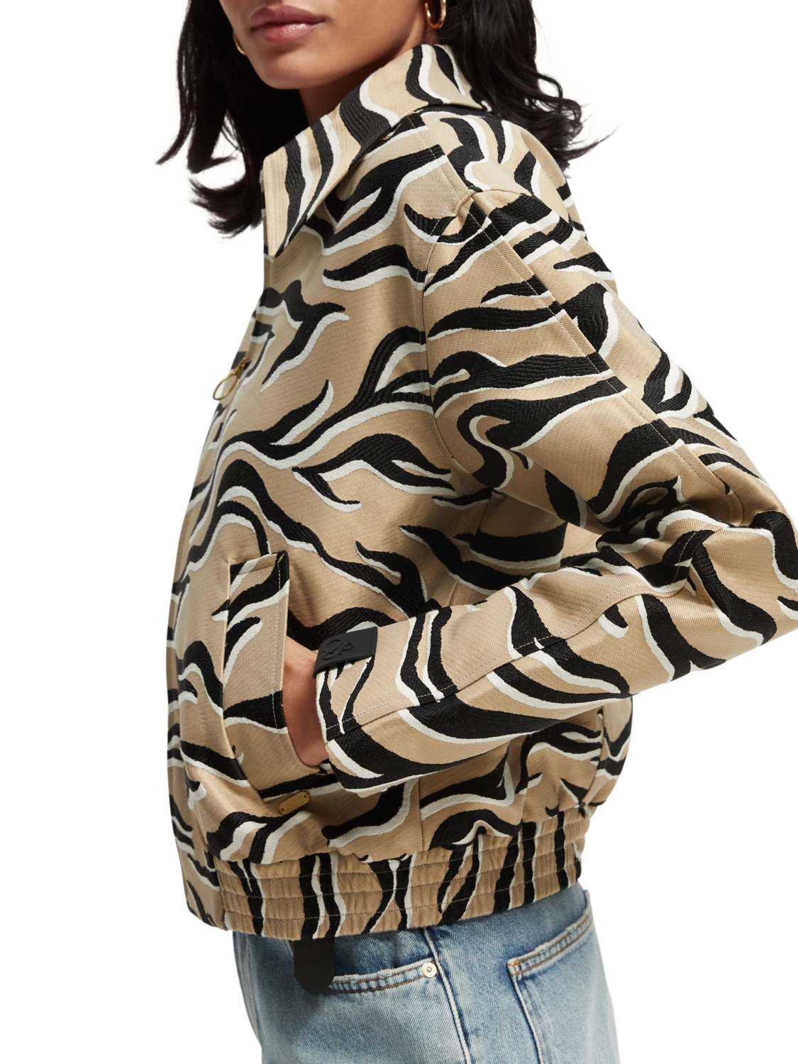 Scotch & Soda Printed Short Jacket 12 Scotch & Soda Printed Short Jacket - Image 10