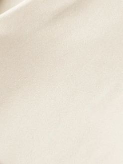 Scotch & Soda V-Neck Pleated Sleeve Top -Scotch & Soda 164668 Vanilla DTL6