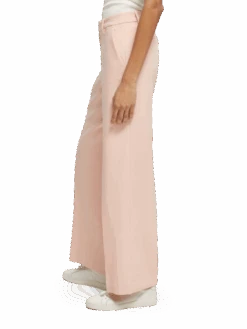 Scotch & Soda High-Rise Wide-Leg Trousers -Scotch & Soda 164788 Cadillac 20Pink NHD SDE