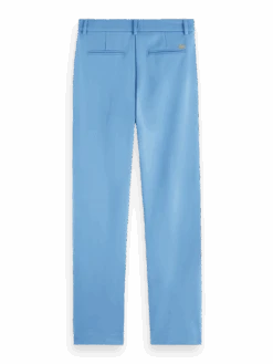 Scotch & Soda Lowry Slim-Fit Trousers -Scotch & Soda 164790 Quilt 20Blue BCK