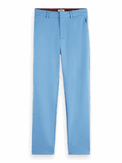 Scotch & Soda Lowry Slim-Fit Trousers -Scotch & Soda 164790 Quilt 20Blue FNT