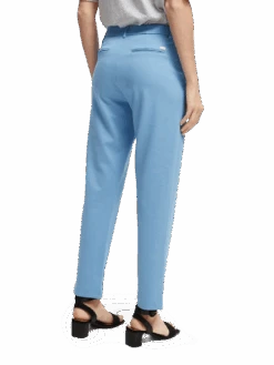 Scotch & Soda Lowry Slim-Fit Trousers -Scotch & Soda 164790 Quilt 20Blue NHD BCK