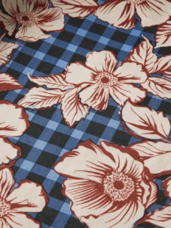 Scotch & Soda Printed Wide-Legged Trousers -Scotch & Soda 164792 Combo 20E DTL6