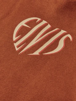 Scotch & Soda Elvis Graphic Organic Cotton Hoodie 14 Scotch & Soda Elvis Graphic Organic Cotton Hoodie -Scotch & Soda 164933 Bronze DTL6