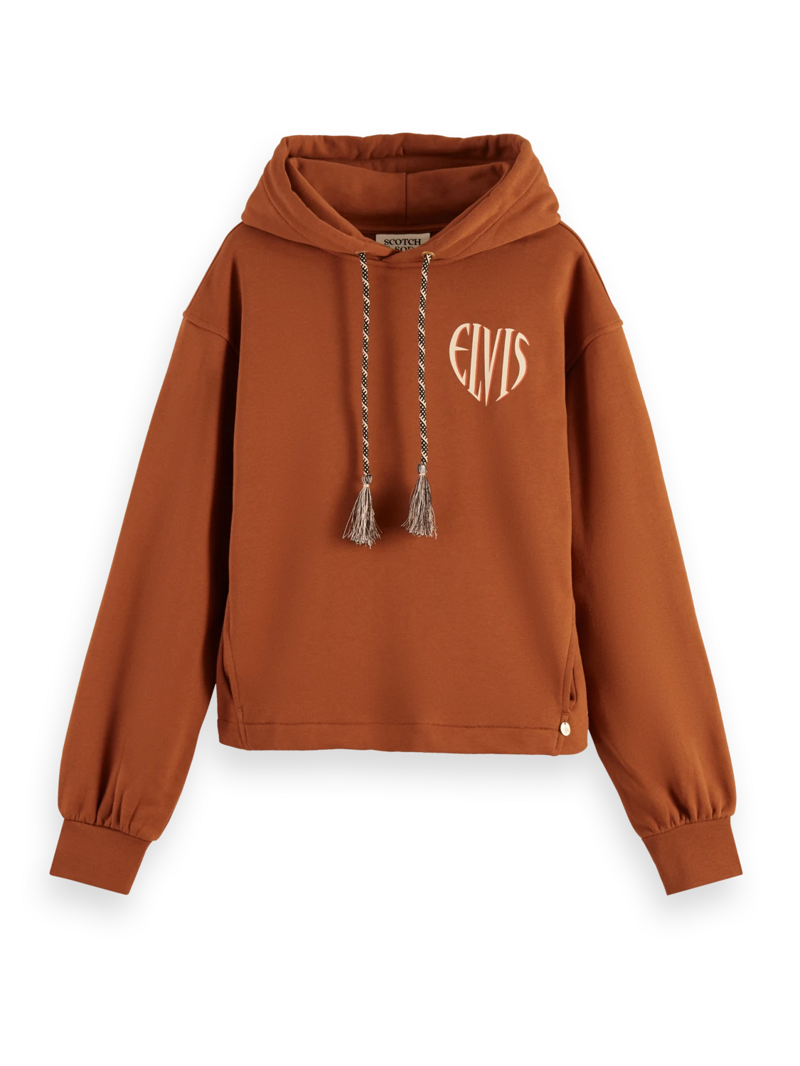 Scotch & Soda Elvis Graphic Organic Cotton Hoodie 6 Scotch & Soda Elvis Graphic Organic Cotton Hoodie - Image 4