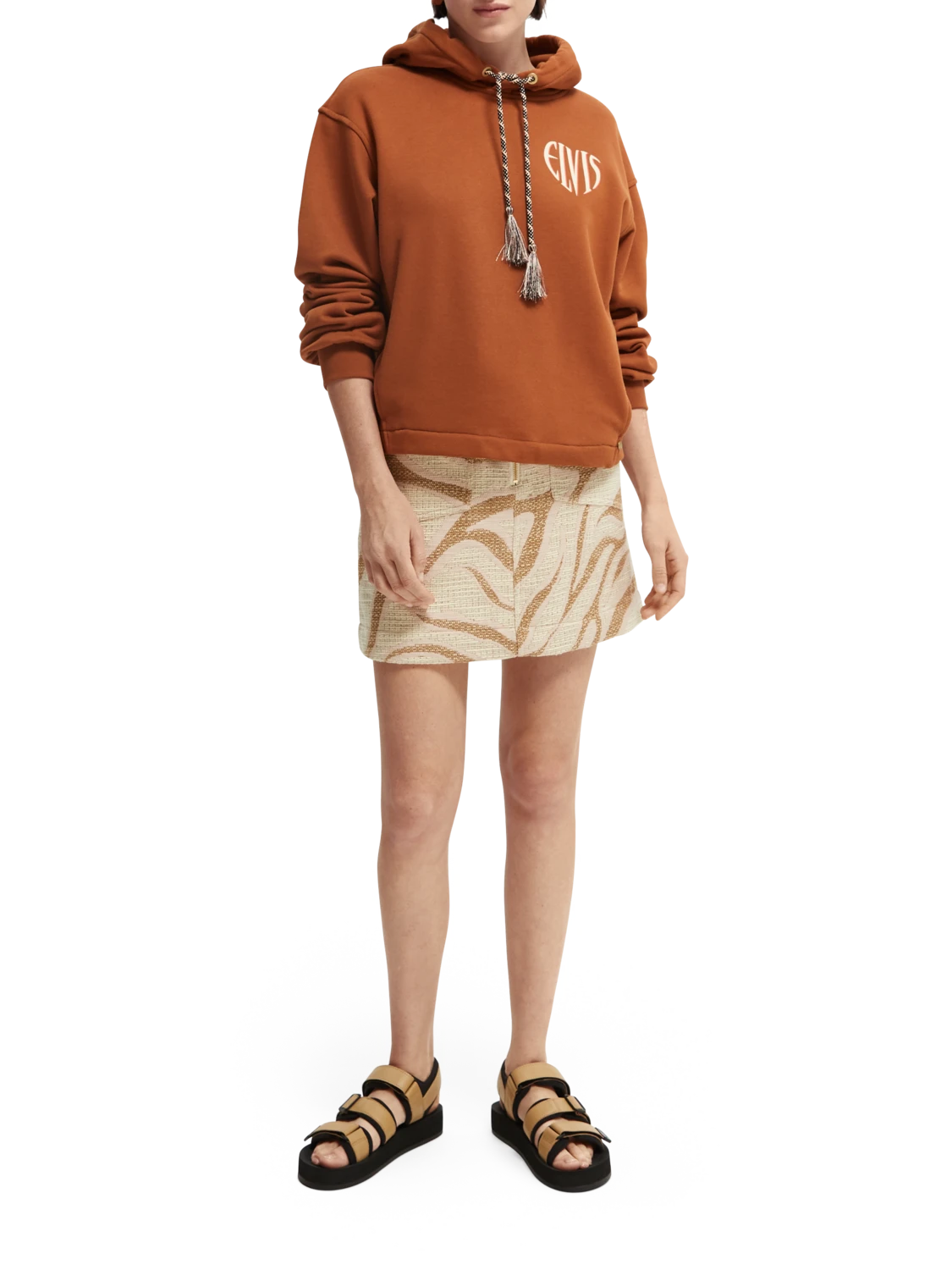 Scotch & Soda Elvis Graphic Organic Cotton Hoodie 4 Scotch & Soda Elvis Graphic Organic Cotton Hoodie - Image 2