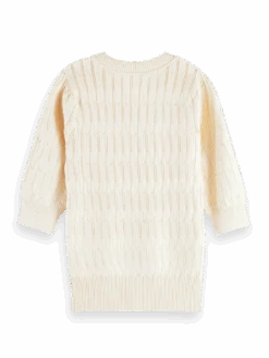 Scotch & Soda Slim-Fit Short-Sleeved Top -Scotch & Soda 164948 Vanilla BCK