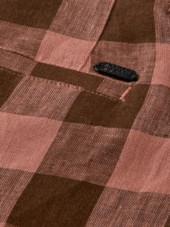 Scotch & Soda Edie Checked Linen Trousers -Scotch & Soda 165256 Combo 20P DTL6