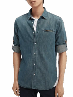 Scotch & Soda Lightweight Denim Shirt