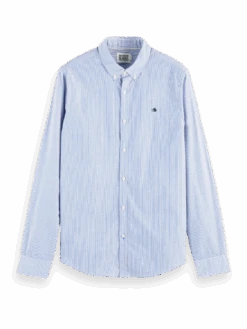 Scotch & Soda Slim Fit Oxford Button Down Shirt
