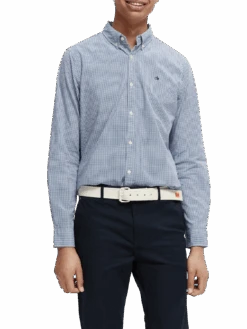 Scotch & Soda Slim Fit Organic Oxford Shirt