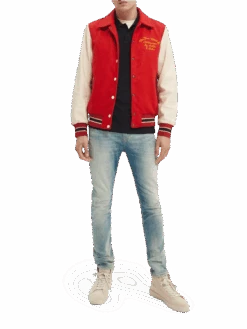 Scotch & Soda -Scotch & Soda 165388 Golden 20Blauw NHD FNT