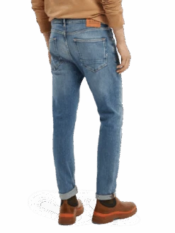 Scotch & Soda Skim Skinny Fit Jeans | Breathing Blue -Scotch & Soda 165593 Breathing 20Blue NHD BCK