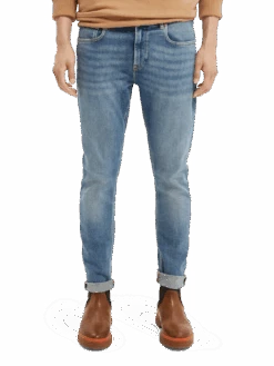 Scotch & Soda Skim Skinny Fit Jeans | Breathing Blue