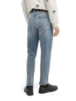 Scotch & Soda Dean Loose-Tapered Organic Cotton Jeans — Have Your Cake -Scotch & Soda 165599 Have 20Your 20Cake NHD BCK