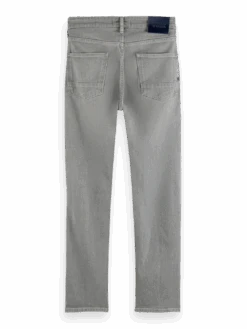 Scotch & Soda Ralston Slim Fit Jeans | Grey Stone -Scotch & Soda 165602 Grey 20Stone BCK