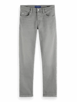 Scotch & Soda Ralston Slim Fit Jeans | Grey Stone -Scotch & Soda 165602 Grey 20Stone FNT